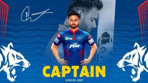 Rishabh Pant becomes captain of Delhi Capitals